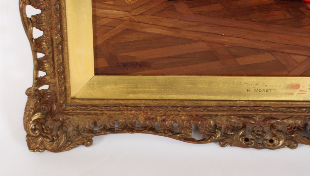 Antique Italian Oil Painting 
