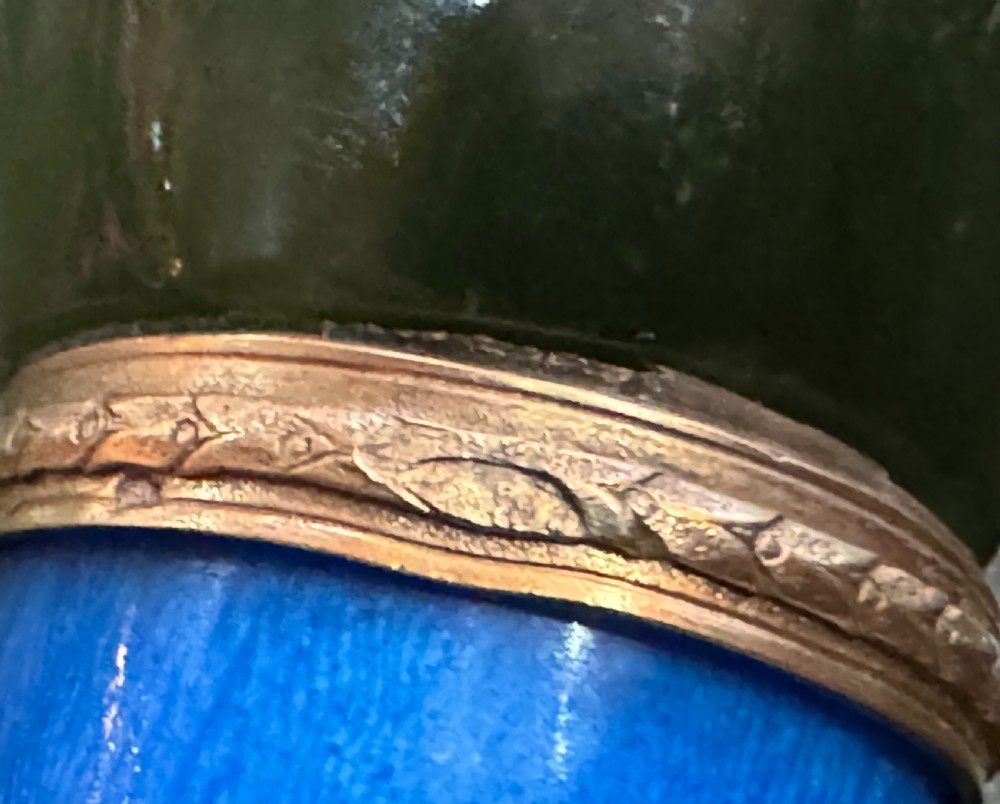 Antique Russian Silver Gilt & Jade Enamel Walking Stick Cane 19th C 92cm-36 inch View VI