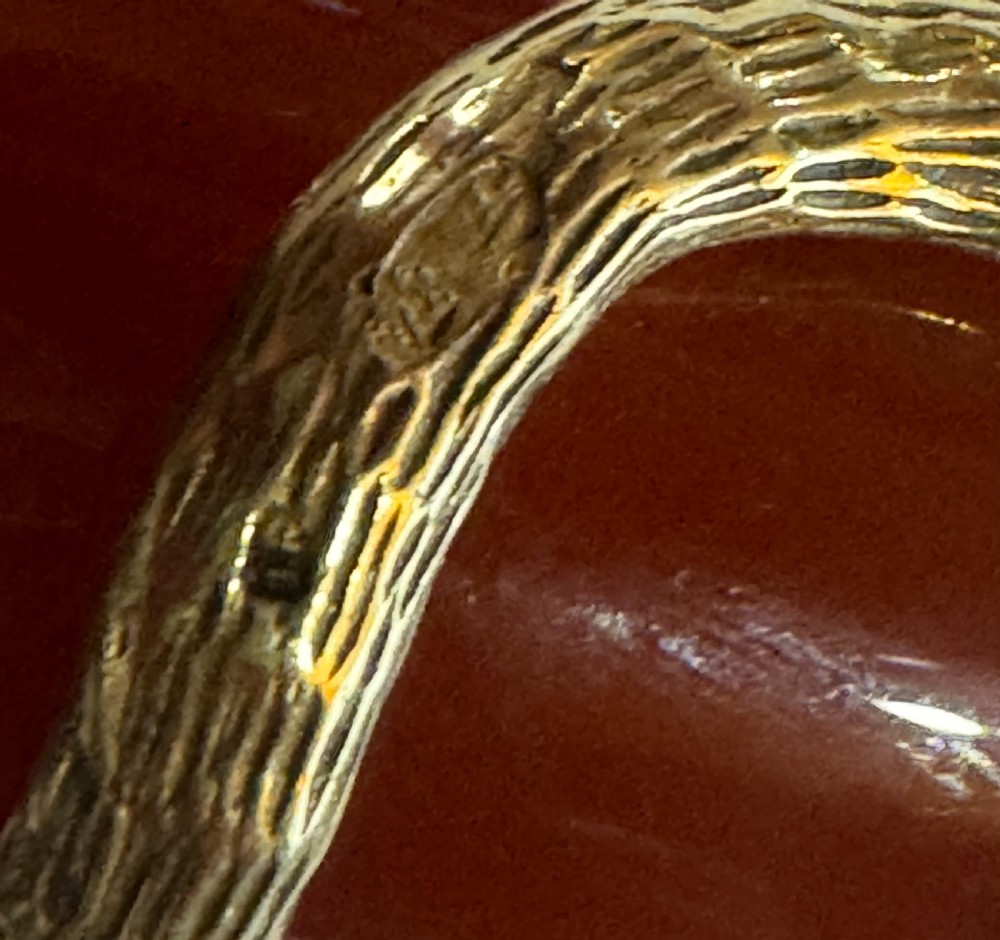 Antique Russian Agate & Silver Gilt Walking Cane Stick C1880 88cm/34.5 inches View X