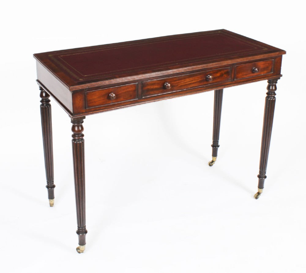 Antique Victorian Gillows Writing Table 19th C