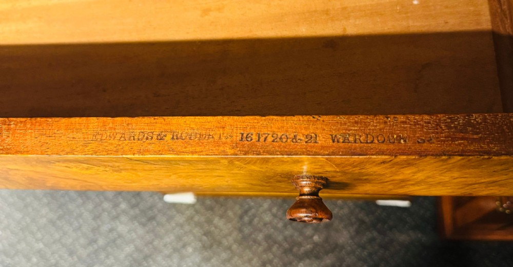 Antique Victorian Pollard Oak Wellington Chest by Edwards & Roberts 19th C View XI