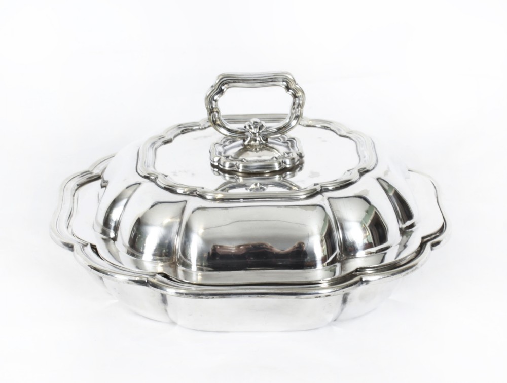 Antique Silver Plated Entree Dish Asprey London C1870 19th Century