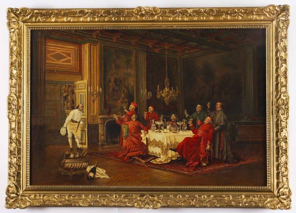 Antique Oil Painting 