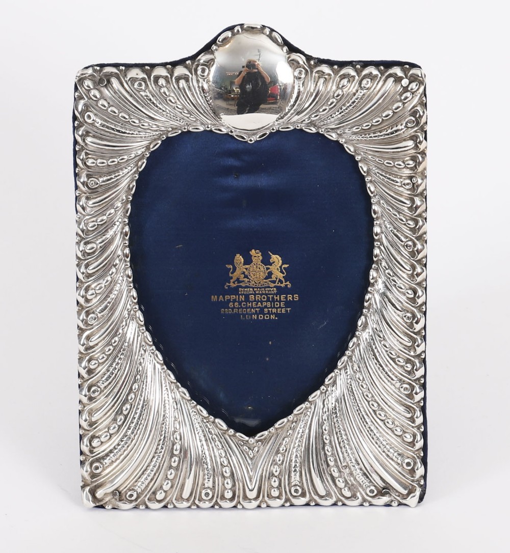 Antique Stering Silver Photo Frame W Comyns & Sons, London 1894 19th C