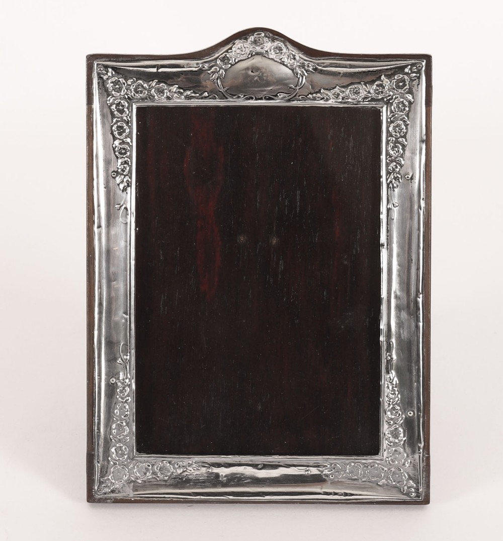 Antique Sterling Silver Photo Frame J & R F Ltd Late 19th c 18.5cm x 14cm