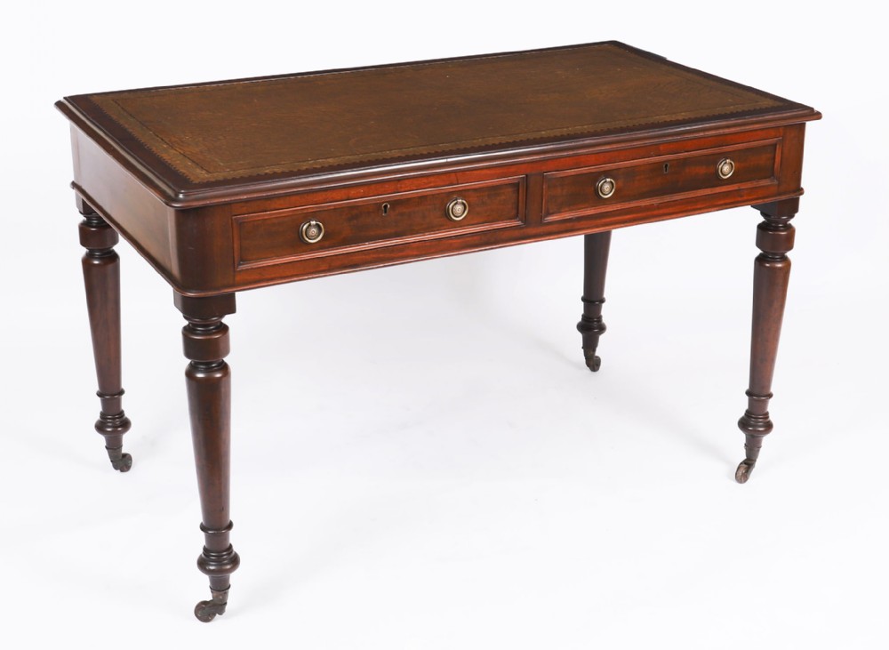 Antique Victorian Writing Table 19th Century 122x68cm