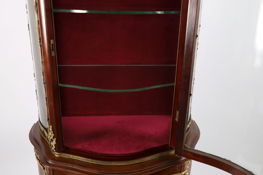 Antique French Vernis Martin Vitrine Display Cabinet C1880 19th C View XVI