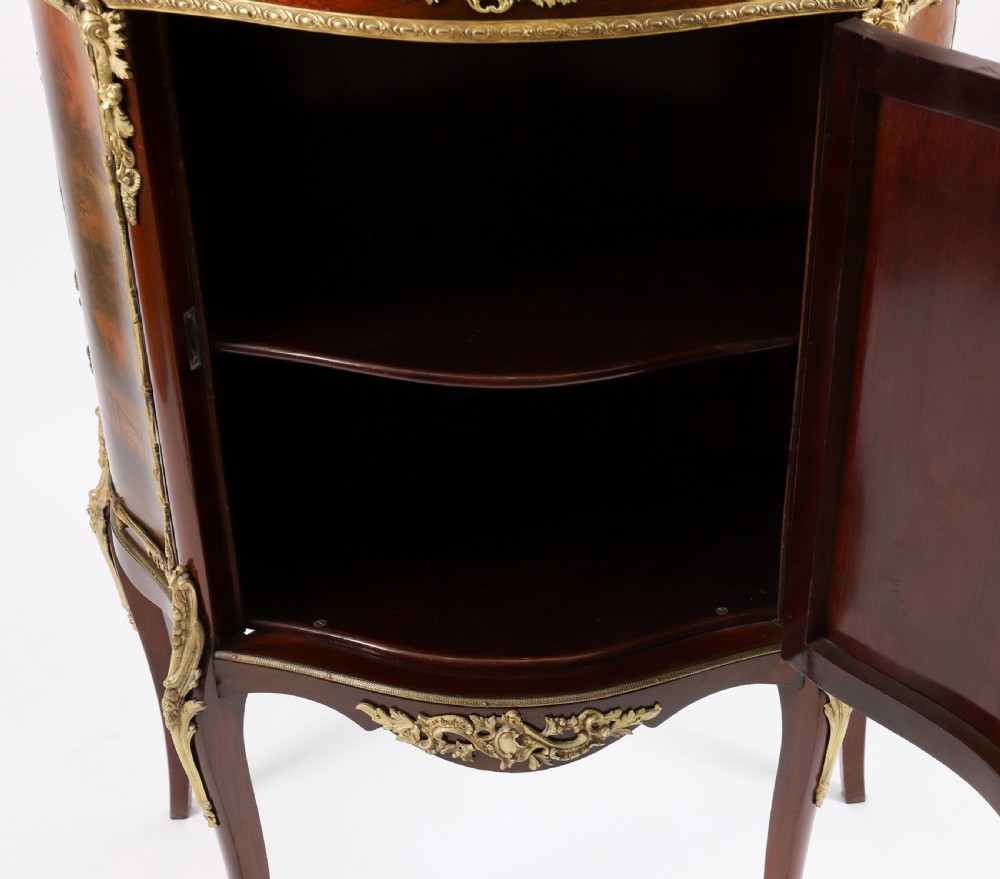 Antique French Vernis Martin Vitrine Display Cabinet C1880 19th C View XVII