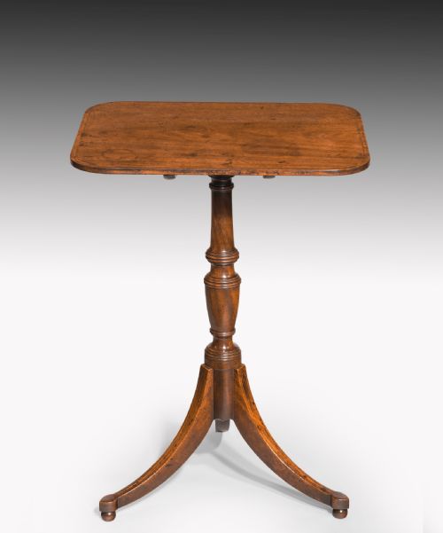 Georgian Mahogany Tripod Table.