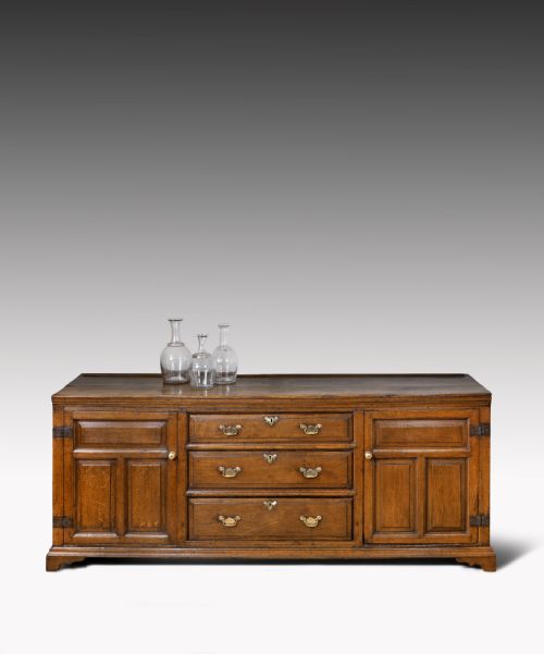Eighteenth Century Georgian Oak Dresser Base
