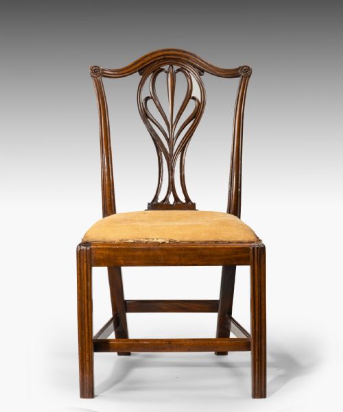 Georgian Adam Period Mahogany Side Chair