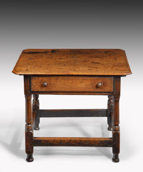 George II Welsh Oak Side Table