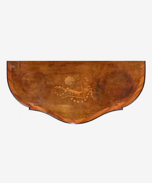 fig 2. Georgian Serpentine Commode By Mayhew & Ince