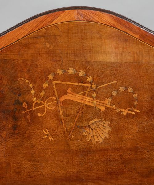 fig 7. Georgian Serpentine Commode By Mayhew & Ince