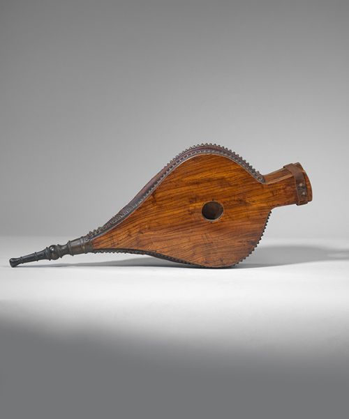 Nineteenth Century Elm Bellows by Alldays and Onions