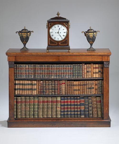 Regency Period Rosewood Open Bookshelves