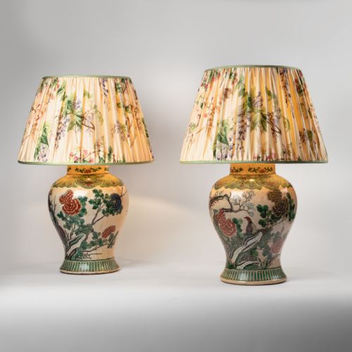 Pair of Chinese Table Lamps