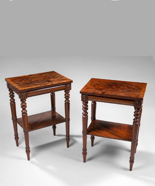 Pair of Regency Period Mahogany Tables