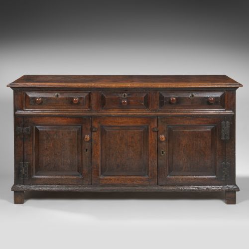 Georgian Pine Cupboard Dresser Base