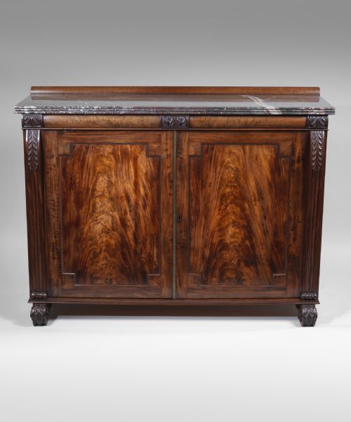 REGENCY PERIOD MAHOGANY CABINET - ADDITIONAL PHOTO 3