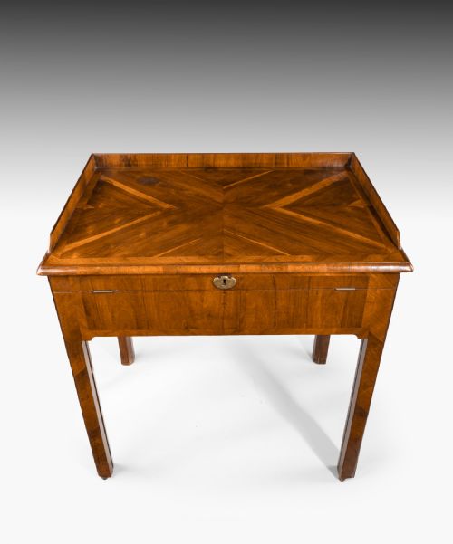 GEORGE II WALNUT DRAWING TABLE - ADDITIONAL PHOTO 2