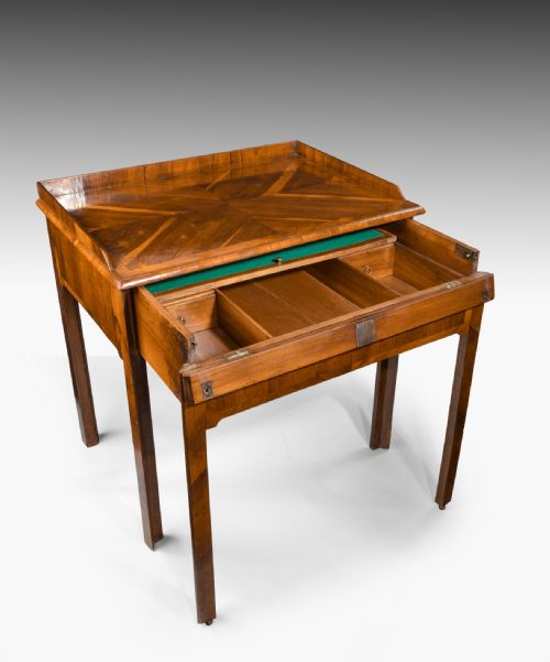 GEORGE II WALNUT DRAWING TABLE - ADDITIONAL PHOTO 3