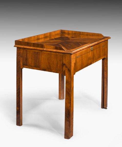 GEORGE II WALNUT DRAWING TABLE - ADDITIONAL PHOTO 4