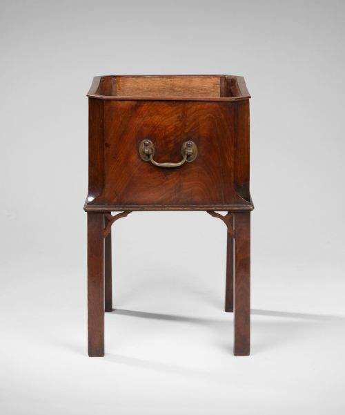 CHIPPENDALE PERIOD MAHOGANY OPEN WINE COOLER - ADDITIONAL PHOTO 1