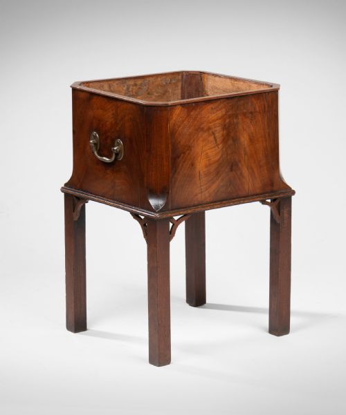 CHIPPENDALE PERIOD MAHOGANY OPEN WINE COOLER - ADDITIONAL PHOTO 2