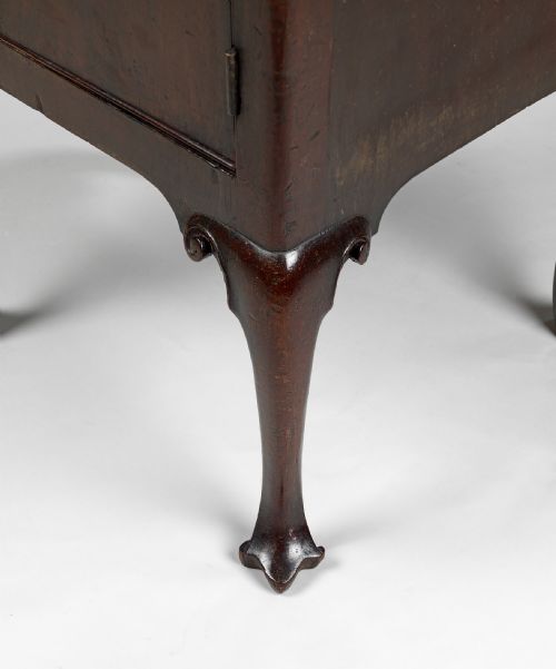 IRISH GEORGIAN MAHOGANY POT CUPBOARD - ADDITIONAL PHOTO 2