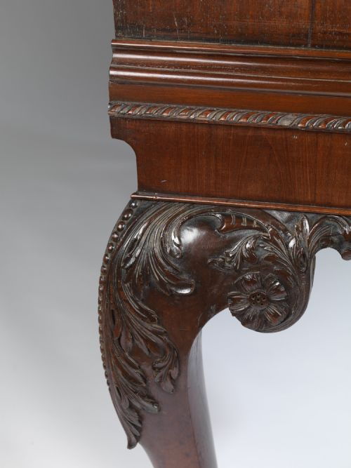 GEORGE II CARVED MAHOGANY DISPLAY CABINET IN THE MANNER OF WILLIAM KENT - ADDITIONAL PHOTO 11