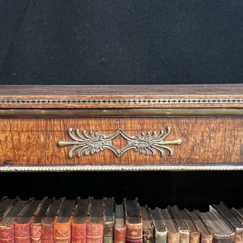 REGENCY ROSEWOOD OPEN BOOKCASE - ADDITIONAL PHOTO 1