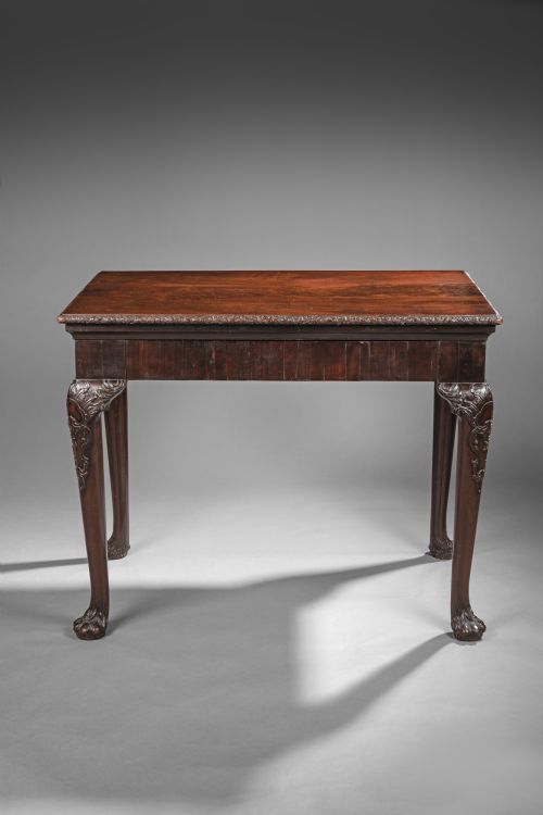 IRISH GEORGE II MAHOGANY CONSOLE TABLE - ADDITIONAL PHOTO 2