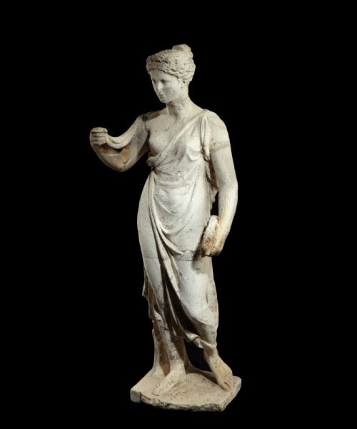REGENCY NEOCLASSICAL STUCCO FIGURE IN THE MANNER OF HOPPER