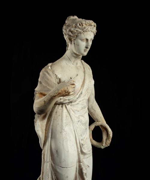 REGENCY NEOCLASSICAL STUCCO FIGURE IN THE MANNER OF HOPPER - ADDITIONAL PHOTO 6