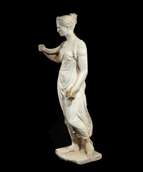 REGENCY NEOCLASSICAL STUCCO FIGURE IN THE MANNER OF HOPPER - ADDITIONAL PHOTO 9