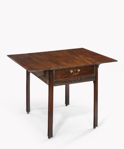 GEORGIAN MAHOGANY PEMBROKE TABLE - ADDITIONAL PHOTO 9