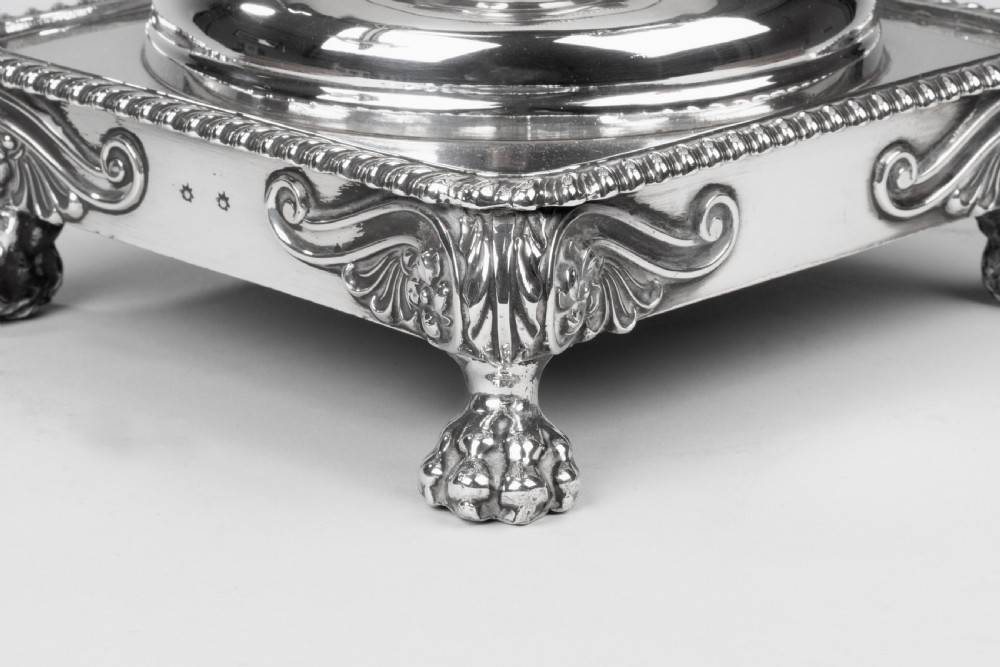 Regency Old Sheffield Plate Samovar by Matthew Boulton Plate Company View III