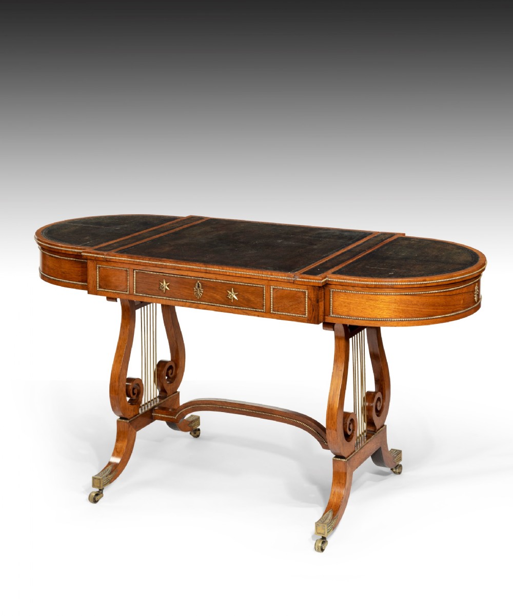 Gillows Regency rosewood games table