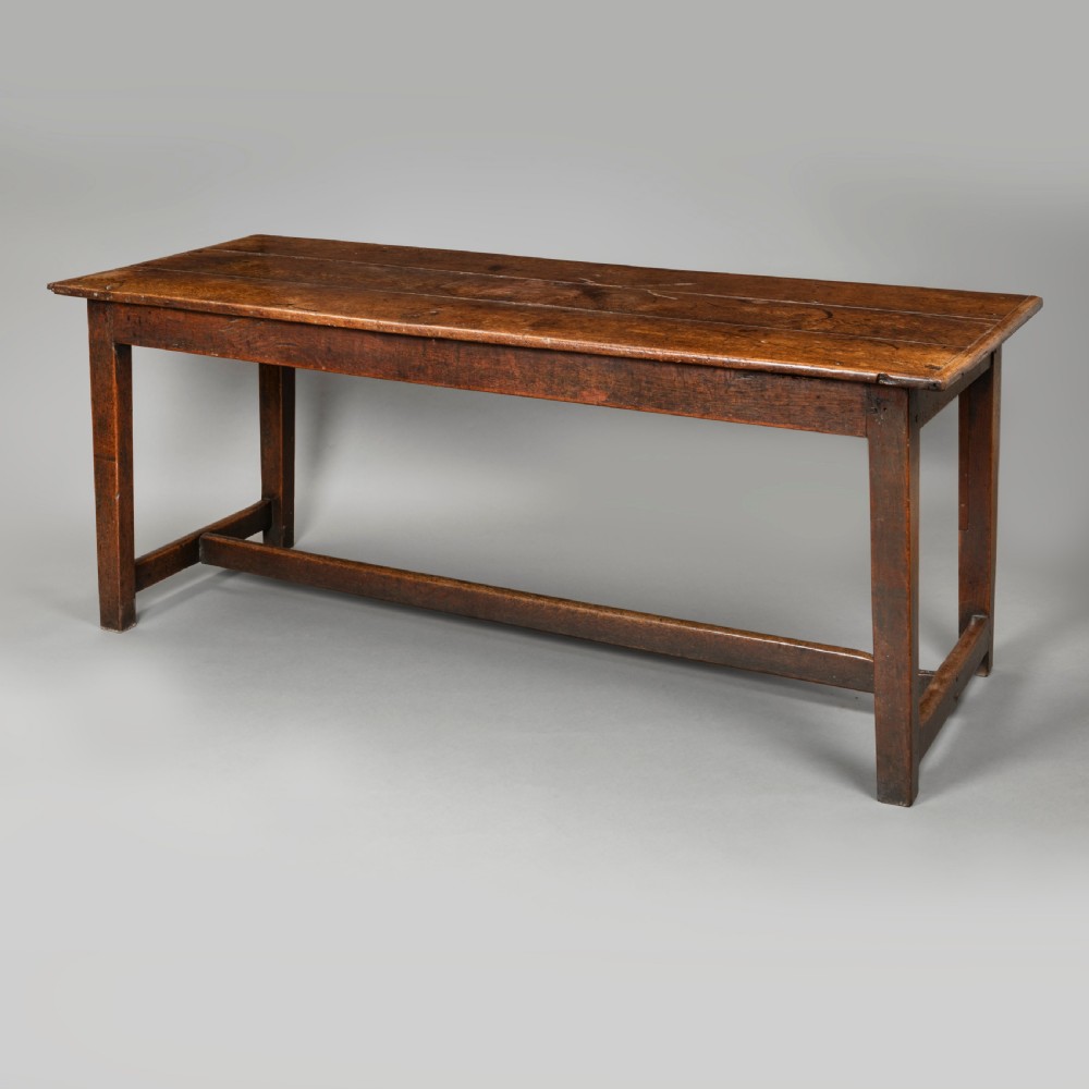 Georgian oak farmhouse table
