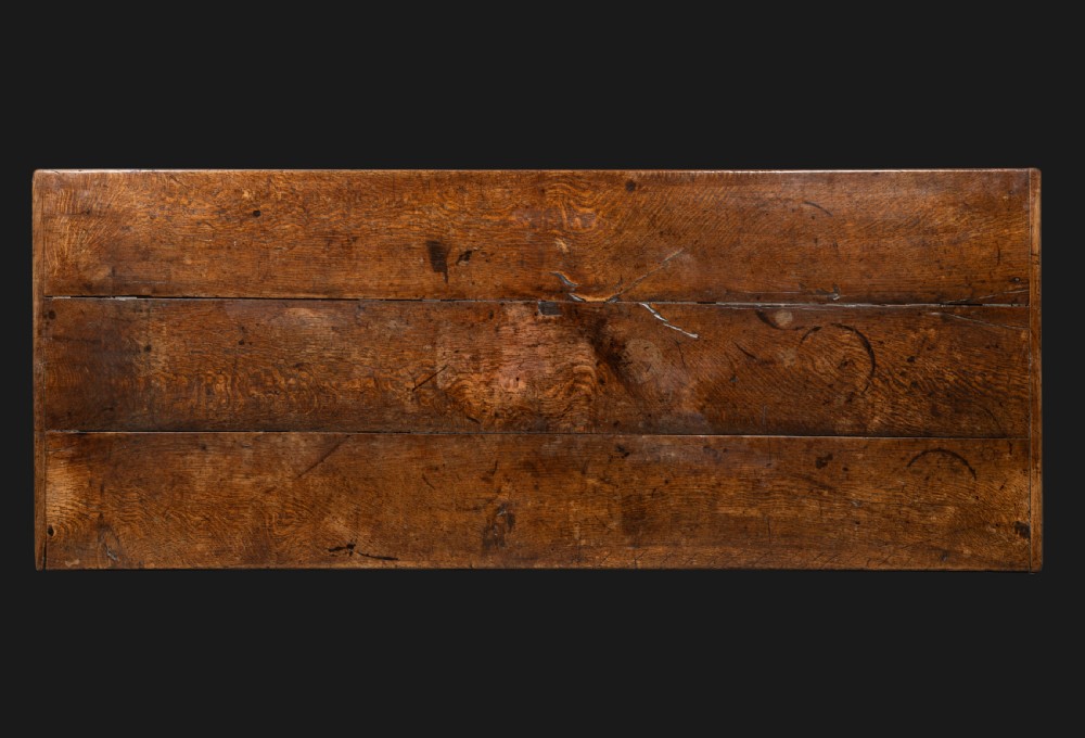 Georgian oak farmhouse table View III