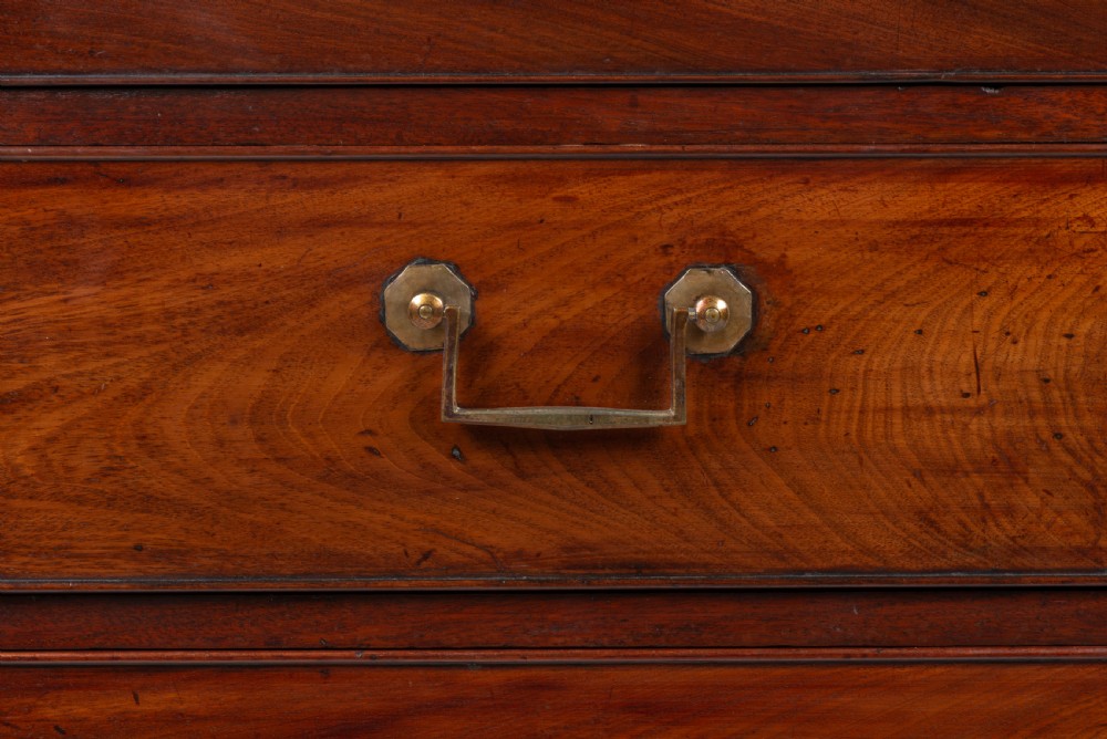 Georgian mahogany secretaire bookcase View III