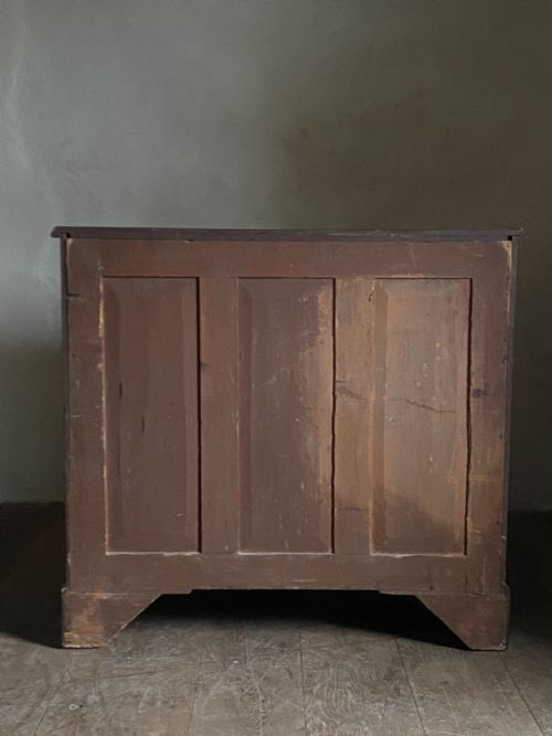 HEPPLEWHITE MAHOGANY DRESSING CHEST OF DRAWERS - ADDITIONAL PHOTO 10