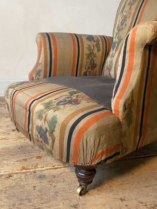 ANTIQUE EASY ARMCHAIR - ADDITIONAL PHOTO 6