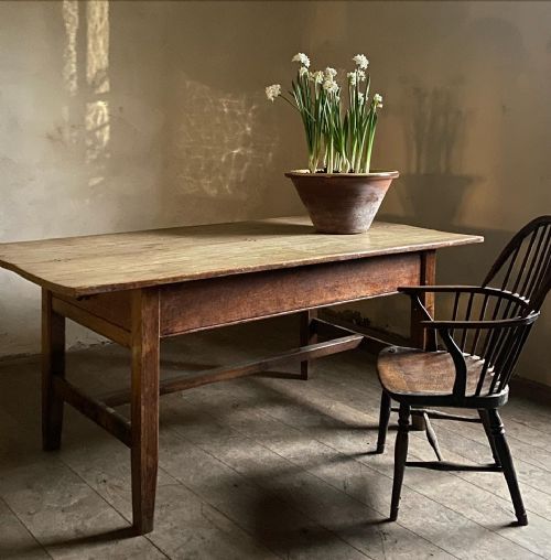 ANTIQUE WELSH KITCHEN DAIRY TABLE - ADDITIONAL PHOTO 7