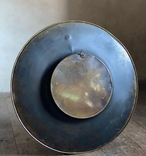 GEORGIAN BRASS ALMS DISH - ADDITIONAL PHOTO 3