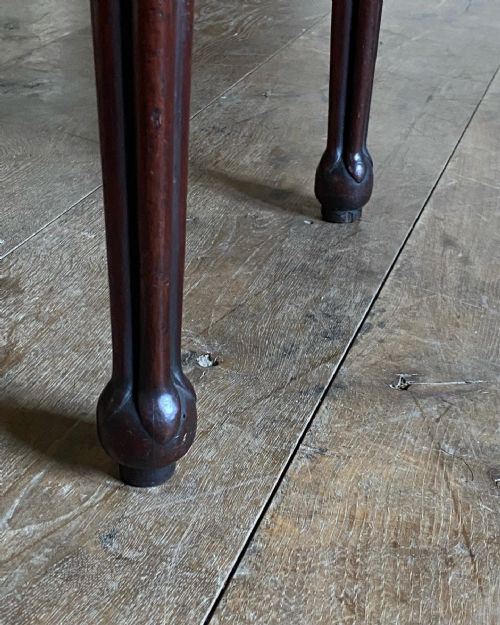 GEORGIAN MAHOGANY TEA TABLE - ADDITIONAL PHOTO 8