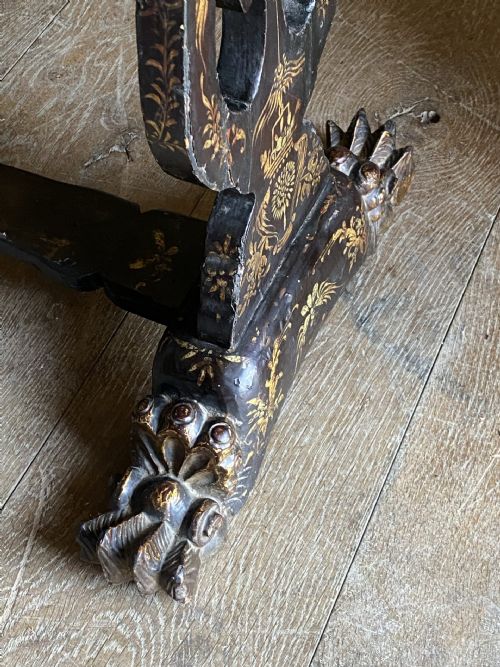 LACQUERED CHINESE WORK TABLE - ADDITIONAL PHOTO 10