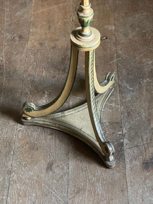 REGENCY PAINTED POLE SCREEN - ADDITIONAL PHOTO 1