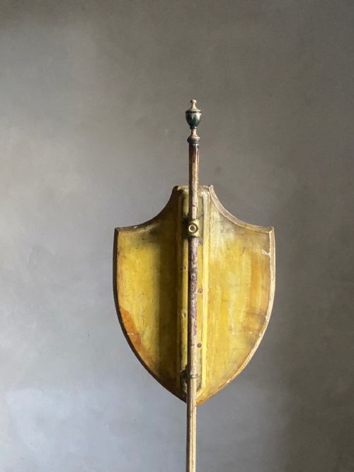 REGENCY PAINTED POLE SCREEN - ADDITIONAL PHOTO 6